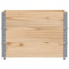 Jardinière 80x60 cm bois de pin massif 649390649390