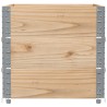 Jardinière 80x60 cm bois de pin massif 649390649390