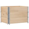 Jardinière 80x60 cm bois de pin massif 649390649390