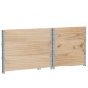 Jardinière 80x60 cm bois de pin massif 649390649390