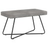 banc Uni Gris clair 80 x 40 x 45 cm Velours 649412649412