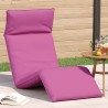 Transat pliant rose 175 x 54 x 8,5 cm tissu Oxford 649413649413