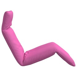 Transat pliant rose 175 x 54 x 8,5 cm tissu Oxford 649413649413