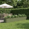 Jardin surélevé Vert olive 380 x 40 x 40 cm Acier 649417649417