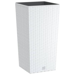 Jardinière et intérieur amovible blanc 11/26,5 L rotin PP 649430649430