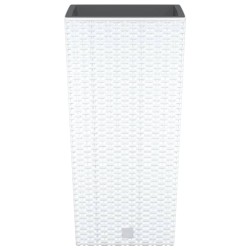 Jardinière et intérieur amovible blanc 11/26,5 L rotin PP 649430649430