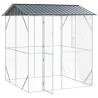 Cage pour oiseaux Anthracite 215 x 208 x 247 cm Acier galvanisé 649435649435