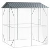 Cage pour oiseaux Anthracite 215 x 208 x 247 cm Acier galvanisé 649435649435
