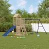 Aire de jeux d'extérieur bois de pin massif 649450649450