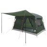 Tente familiale Vert armée 380 x 260 x 190 cm Polyester 649452649452