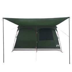 Tente familiale Vert armée 380 x 260 x 190 cm Polyester 649452649452
