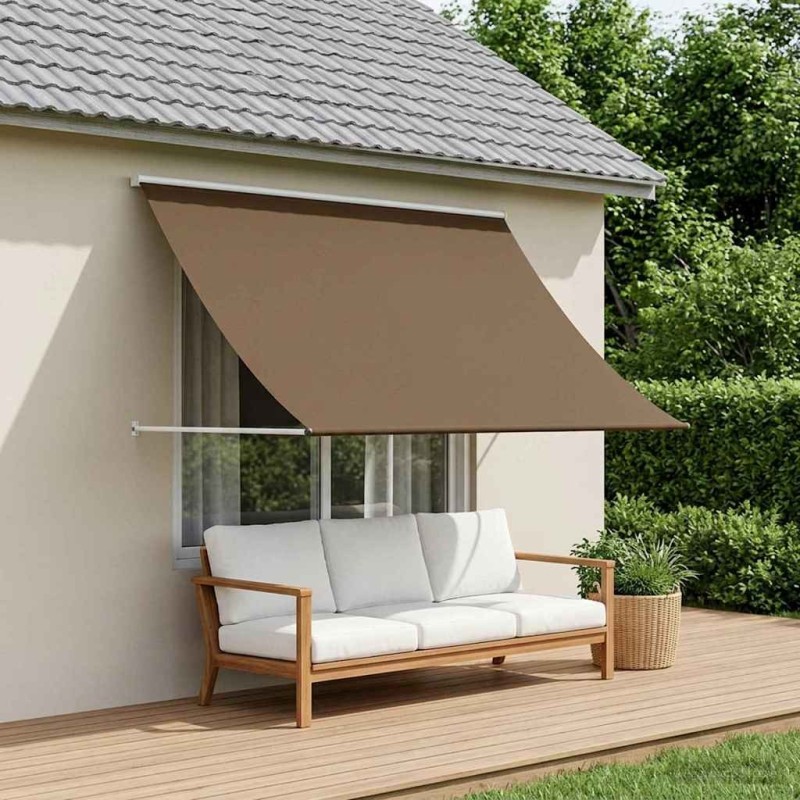 Auvent Taupe 100 x 150 cm 649467649467