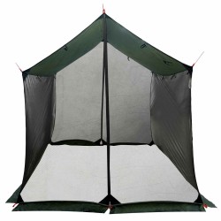 Tarp de camping avec murs en maille Vert armée 649478649478