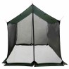 Tarp de camping avec murs en maille Vert armée 649478649478