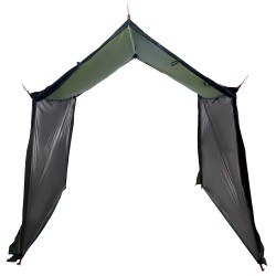 Tarp de camping avec murs en maille Vert armée 649478649478