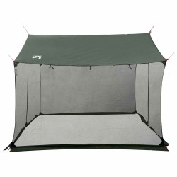 Tarp de camping avec murs en maille Vert armée 649478649478
