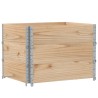 Colliers de palette 3 pcs 80x60 cm bois de pin solide 649523649523
