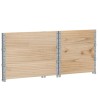 Colliers de palette 3 pcs 80x60 cm bois de pin solide 649523649523