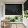 Store enrouleur extérieur à 90% de blocage UV Noir 140 x 140 cm 649527649527