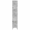 Ensemble de Meubles 2 pcs Gris béton Bois d'ingénierie 649532649532