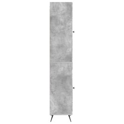Ensemble de Meubles 2 pcs Gris béton Bois d'ingénierie 649532649532