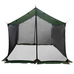 Tarp de camping avec murs en maille Vert armée 649536649536