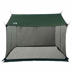 Tarp de camping avec murs en maille Vert armée 649536649536