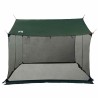 Tarp de camping avec murs en maille Vert armée 649536649536