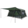 Tente familiale avec toit Vert armée 500 x 400 x 230 cm 649540649540