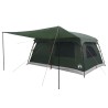 Tente familiale avec toit Vert armée 500 x 400 x 230 cm 649540649540