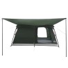 Tente familiale avec toit Vert armée 500 x 400 x 230 cm 649540649540