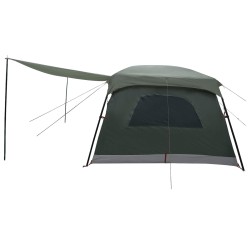 Tente familiale avec toit Vert armée 500 x 400 x 230 cm 649540649540