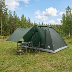 Tente de camping avec toit Vert armée 335 x 275 x 180 cm 649542649542