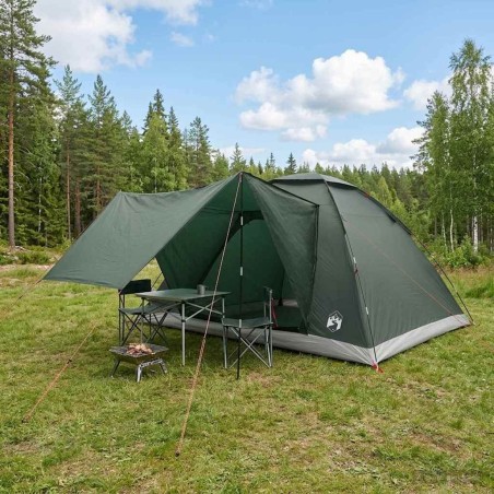Tente de camping avec toit Vert armée 335 x 275 x 180 cm 649542649542