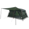 Tente familiale avec toit Vert armée 420 x 305 x 200 cm 649546649546