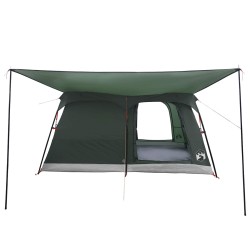 Tente familiale avec toit Vert armée 420 x 305 x 200 cm 649546649546