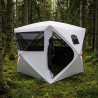 Tente de Chasse avec toit Blanc Occultant 143 x 143 x 165 cm 649547649547