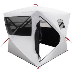 Tente de Chasse avec toit Blanc Occultant 143 x 143 x 165 cm 649547649547
