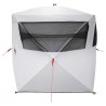 Tente de Chasse avec toit Blanc Occultant 143 x 143 x 165 cm 649547649547