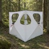 Tente de Chasse avec toit Blanc Occultant 145 x 145 x 150 cm 649548649548