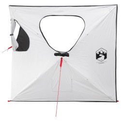 Tente de Chasse avec toit Blanc Occultant 145 x 145 x 150 cm 649548649548