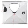 Tente de Chasse avec toit Blanc Occultant 145 x 145 x 150 cm 649548649548