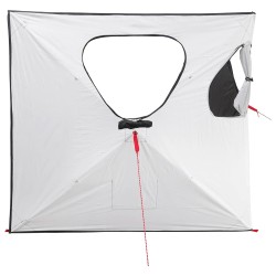 Tente de Chasse avec toit Blanc Occultant 145 x 145 x 150 cm 649548649548