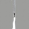 Tente de fête 1200 x 300 x 255 cm Gris clair PE et acier 649549649549