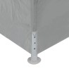 Tente de fête 1200 x 300 x 255 cm Gris clair PE et acier 649549649549