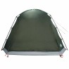 Tente Cabane Vert armée 12-Personnes Polyester et Acier 649550649550