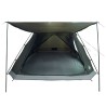Tente Cabane Vert armée 12-Personnes Polyester et Acier 649550649550