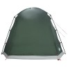 Tente Cabane Vert armée 8 personnes Polyester et Acier 649551649551