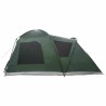 Tente Cabane Vert armée 8 personnes Polyester et Acier 649551649551