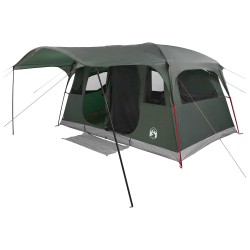 Tente tunnel Vert armée 427 x 305 x 205 cm Polyester et Acier 649555649555